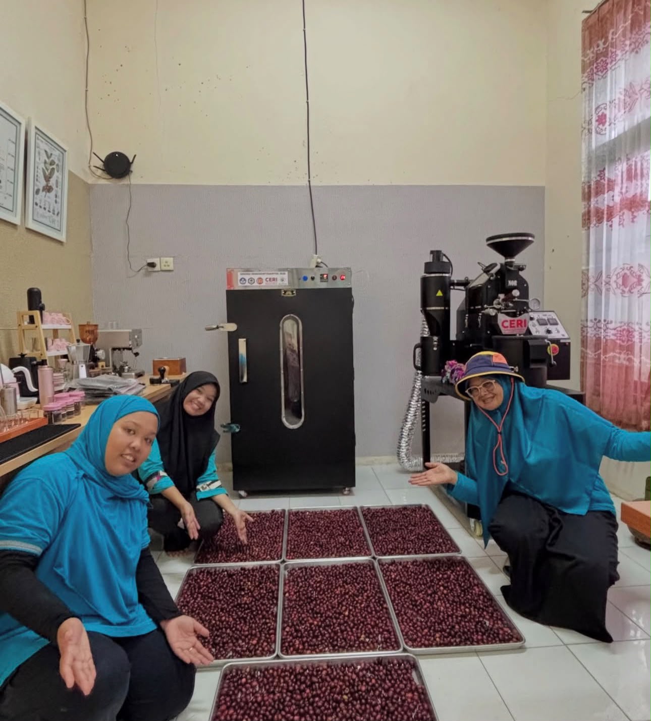 Dosen PPNP Kembangkan Teknologi Pengeringan Kopi Ceri Berbasis Oven Multisensor
